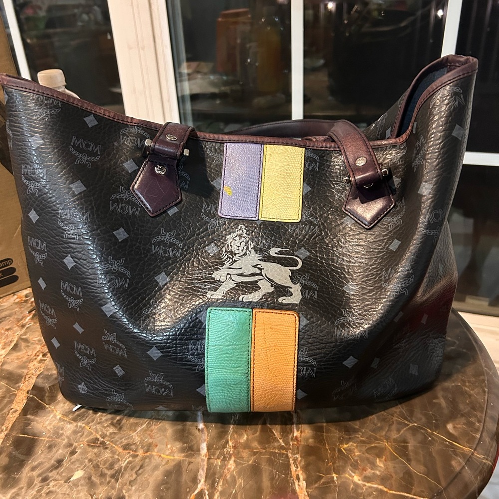 MCM Multicolor Tote Bag